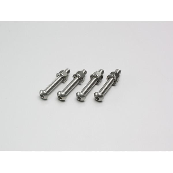 【○メーカー在庫あり】ハリケーン M8・ステンレス ボタンボルト 4PS  　HN3850S