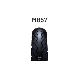 【5月30日出荷】IRC MB57 リア 110/90-10　51J TL  IRC122410｜partsboxpm