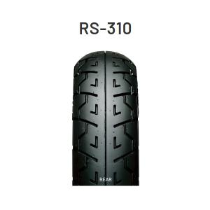 【5月14日出荷】IRC RS-310 リア 120/90-18 M/C 65H TL IRC302699｜partsboxpm