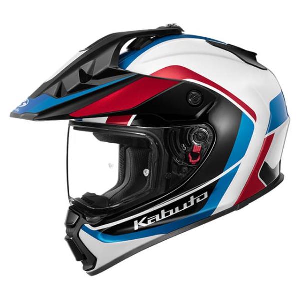 OGK Kabuto GEOSYS BLOCK   ホワイトブルーレッド XS(53-54) OGK...