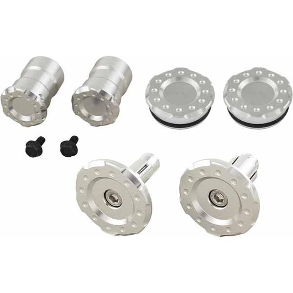 【4月21日出荷】POSH Z900RS/Z900RS CAF? フレームキャップ 3点セット シル...