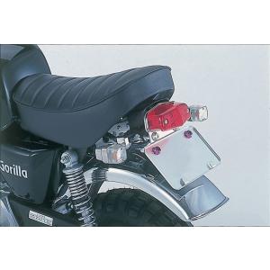 ホンダモンキーZ50Jロングシートと専用フレームとリアライトのセット POSH 12V系 モンキー/ゴリラ(フレームNo.Z50J-2000001〜・AB27