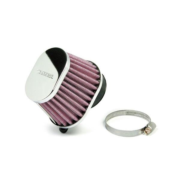 武川  エアフィルター OVテーパー 49MM ピンク　03-01-1112