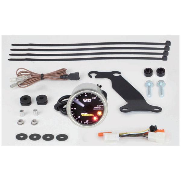 【6月5日出荷】武川 φ48スモールDNタコメーターキット 12500RPM（レブインジケーター付き...