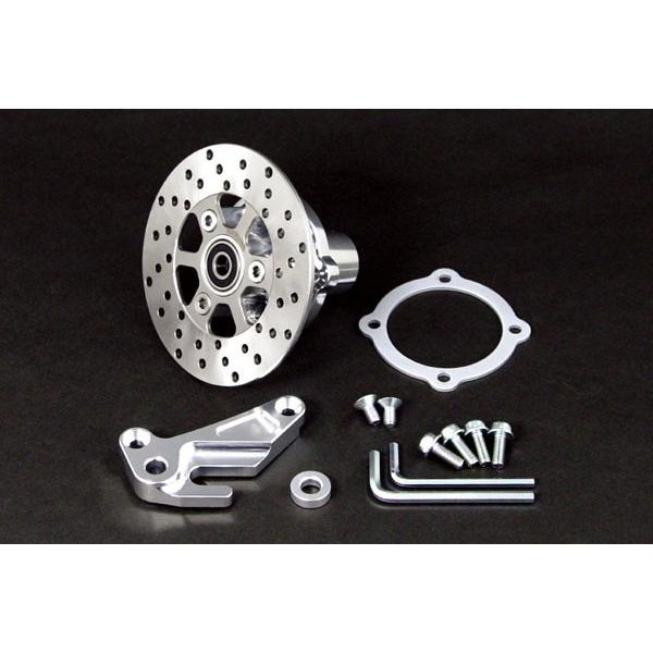 武川  ディスクローター&amp;ハブキット 8インチ アルミ　06-08-1511