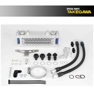 アクティブ ゼファー400/X オイルクーラーキット(サイド廻し)ラウンド
