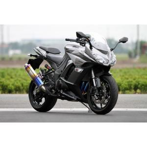 アールズギア 14〜 Ninja1000(ニンジャ1000)/Z1000用　ワイバン  フルエキゾースト シングルマフラー[クロスオーバルドラッグブルー]　WK26-01XD｜partsboxpm