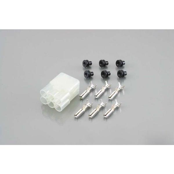 【4月4日出荷】キタコ  コネクターSET HMボウスイ/6Pメス　0900-755-02027