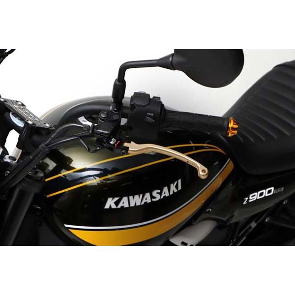 アクティブ Z1000 Z900RS/カフェ ZX-6R カワサキ STFクラッチレバー[ゴールド]...