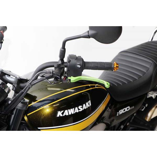 アクティブ Z1000 Z900RS/カフェ ZX-6R カワサキ STFクラッチレバー[グリーン]...