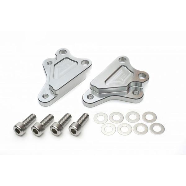 【在庫あり】アクティブ ZRX1200 ダエグ キャリパーサポート シルバー (40mmピッチ&amp;ST...
