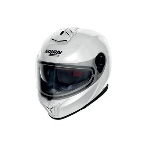 【5月14日出荷】デイトナ NOLAN フルフェイスヘルメット N80-8 ソリッド メタルホワイト/5[XLサイズ]  29081｜partsboxsj