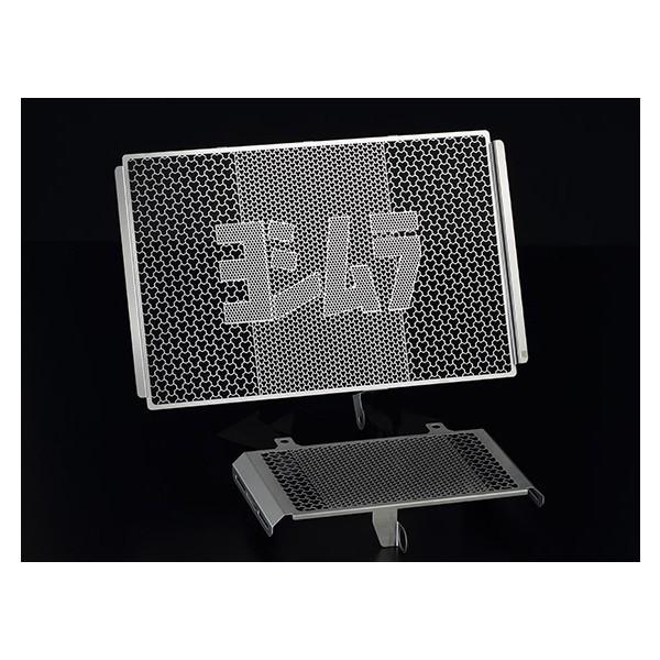 ヨシムラ MT-10(17) ラジエター&amp;オイルクーラーコアプロテクター ステンレス(SUS304)...