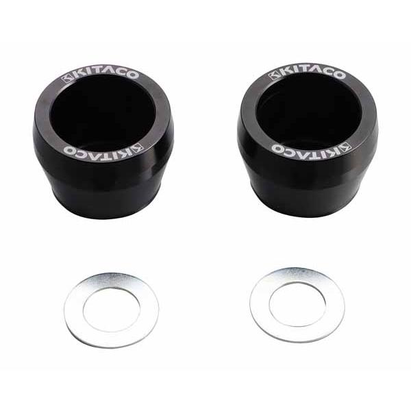 【7月16日出荷】キタコ XSR125（RE46J）BVF1 アクスルプロテクター　ブラック 498...