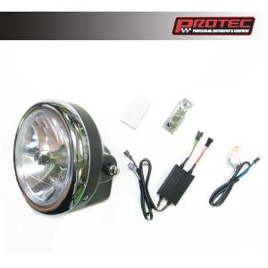 PROTEC（プロテック） バイク用LEDプロジェクターヘッドライト LH-3150