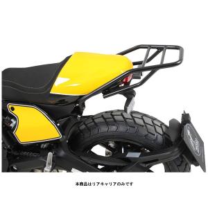 ヘプコ＆ベッカー リアキャリア ブラック(トップケース不可)  DUCATI SCRAMBLER800('19〜'21)  6547593-0101｜partsboxsj