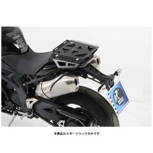 ヘプコ＆ベッカー スポーツラック ブラック  TRIUMPH SPEED TRIPLE T1050('11〜'15)  6707506-0001｜partsboxsj