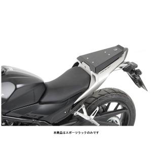 ヘプコ＆ベッカー スポーツラック ブラック  CBR400R('16〜'18)  670995-0001｜partsboxsj