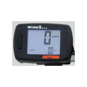 手付き籠 DAYTONA（デイトナ） 【5月26日出荷】デイトナ NANO2 スピードメーター
