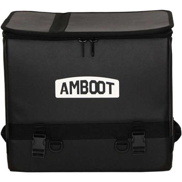 AMBOOT 「大型キャリア」専用 リヤボックス 容量約30L ブラック AB-RB01-BK