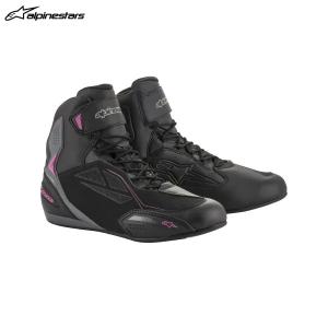 【5月28日出荷】alpinestars アルパインスターズ レディース STELLA FASTER-3 DRYSTAR シューズ  1139 FUCHSIA[US6/23.5cm]  ALP8033637966526｜partsboxsj