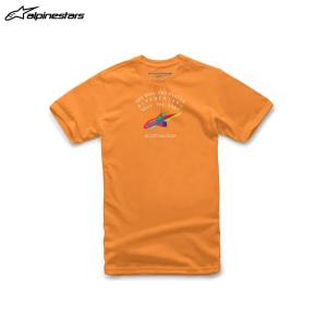 alpinestars アルパインスターズ Tシャツ TEMPLE TEE  40 ORANGE[Lサイズ]  ALP8059175947117｜partsboxsj