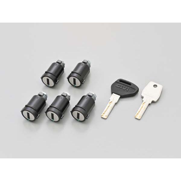 【7月14日出荷】デイトナ GIVI(ジビ) SLR101 スマートセキュリティロック 5セット D...