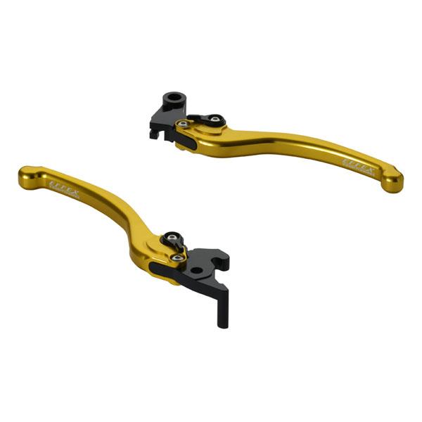 EFFEX (エフェックス) スムースフィットレバー ゴールド  YZF-R25/R3・MT-25/...