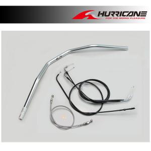 ハリケーン ハンドルセット W800 クローム