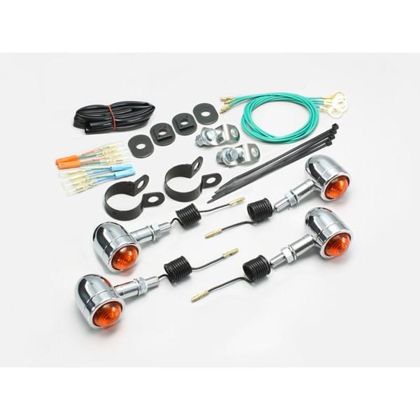 【×欠品中 要納期確認】ハリケーン ミニブレットウインカーキット(OR)シャドウS　HA5441