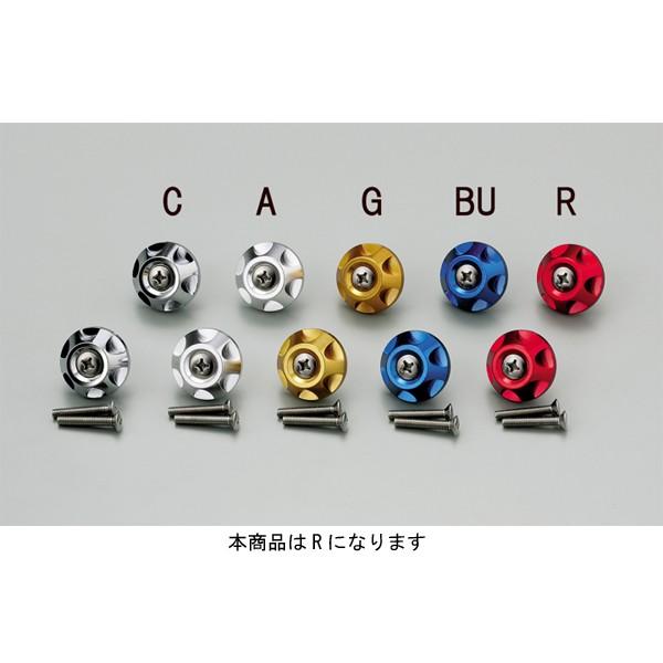 【○メーカー在庫あり】ハリケーン P34・アルミサイドCAP(ビレット) RD HB0319R