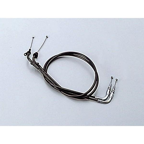 【○メーカー在庫あり】ハリケーン スロットルケーブル(+15CM) バンデット　HB6516
