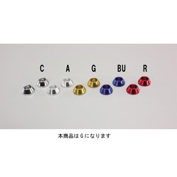 【○メーカー在庫あり】ハリケーン M8・アクセントワッシャー   GD  　HN1108G