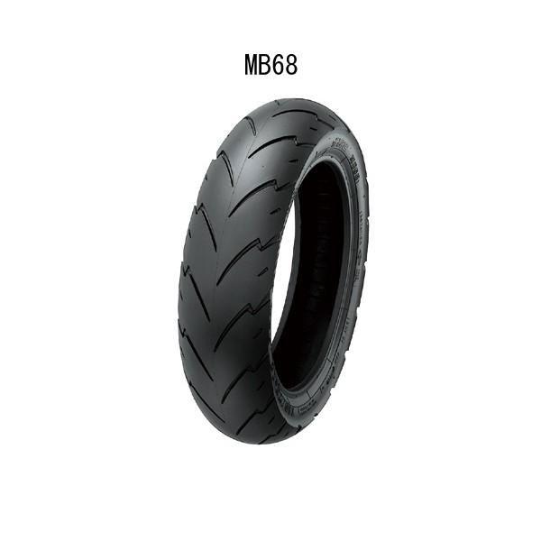 【6月6日出荷】IRC MB68 フロント 100/80-12 56J TL  IRC122461