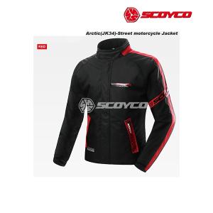 SCOYCO(スコイコ) JK34 ARCTIC ウィンタージャケット[レッド/2XLサイズ]   JK34-RD-2XL｜partsboxsj