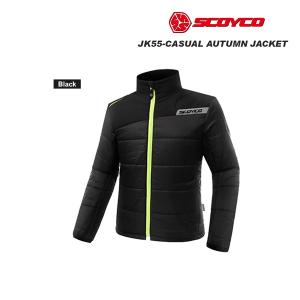 SCOYCO(スコイコ) JK55 カジュアルオータムジャケット[ブラック/Mサイズ]   JK55-BK-M