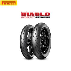 PIRELLI ピレリ 3614200 DIABLO ROSSO SPORT フロント/リア共用 100/80 - 17 M/C 52S TL  PI8019227361421｜partsboxsj