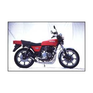 プリティ― KAWASAKI Z400FX E4 紀の国屋 45π 分割式 4-2-1管 黒