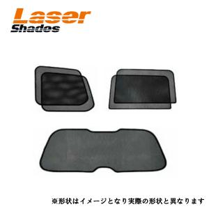 シックスセンス アルファード 30系 ワンタッチシェード 後席5面セット