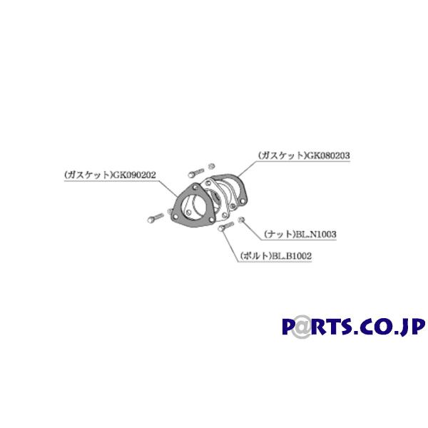 柿本改 マフラー GOP302 スプレットサポート スカイライン GT-R (GF-BNR34 E-...