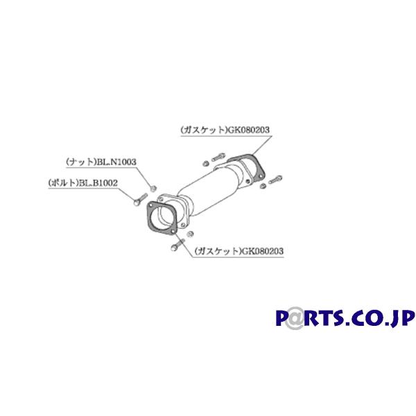柿本改 マフラー NCS301 触媒サイレンサー スカイライン GT-R (GF-BNR34 E-B...