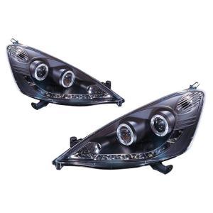 フィットGE6～9 前期LED付きプロジェクターヘッドライトV3純正HID車用 フィット FIT GE6〜9 LEDプロジェクターヘッドライトV3(ブラック
