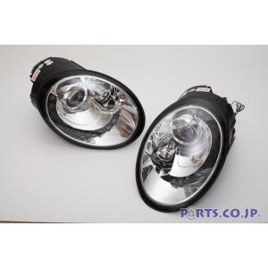 VW ニュービートル/'06- The Beetle-Look ヘッドライト/モーター付