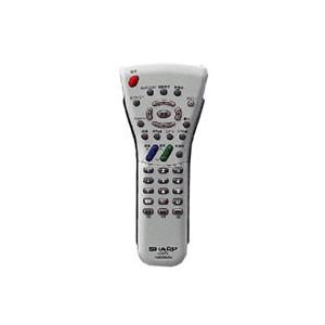 SHARP（シャープ） 液晶テレビ用リモコン シルバー（LC-13C1/LC-15C1