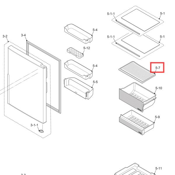 シャープ SHARP 冷蔵庫 棚 2019452558