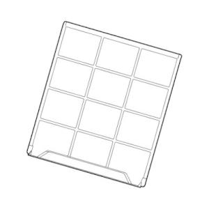 シャープ SHARP エアコン用エアーフィルター（1枚） 2053370784