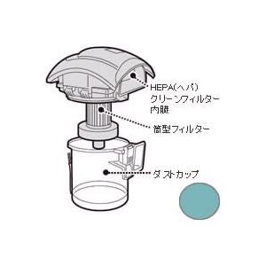 シャープ SHARP 掃除機用ダストカップセット グリーン系 2171370466