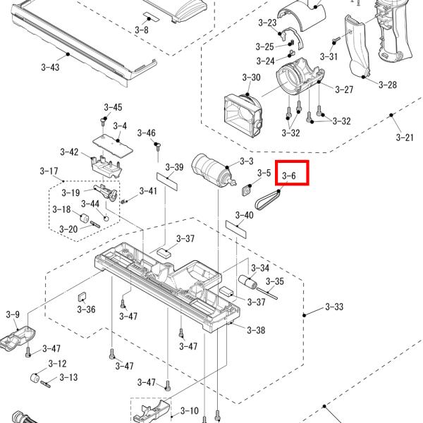 【在庫あり】シャープ SHARP 掃除機 タイミングベルト 2172710042◆