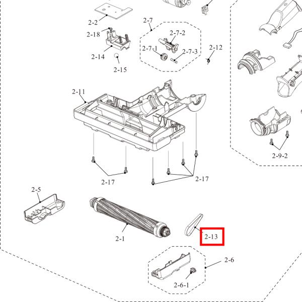 【在庫あり】シャープ SHARP 掃除機 タイミングベルト 2172710045◆