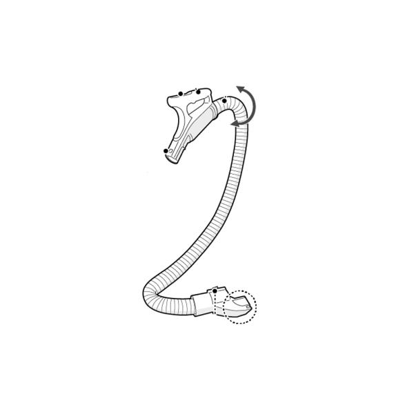 シャープ SHARP 掃除機 ホース 2173600185